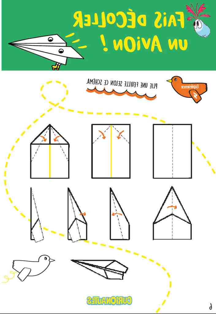 Comment fabriquer le meilleur avion en papier?