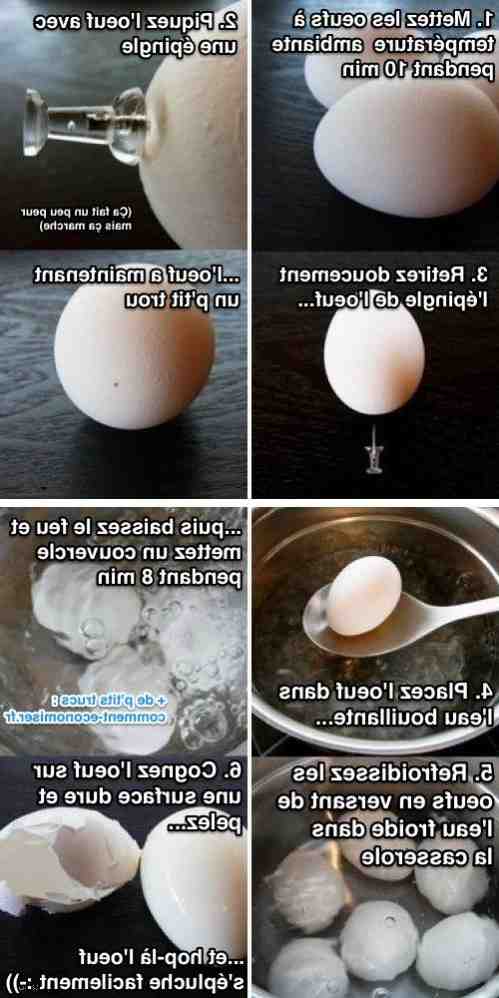 Comment faire des œufs durs au micro-ondes?