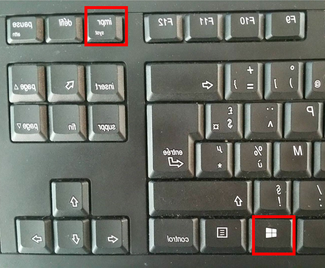 Comment faire une capture d'écran avec le clavier?